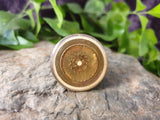 Handpoured Resin Antique Bronze Tone Steampunk Rings