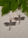 Handpoured Resin Dragonfly Earrings