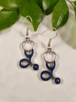 Handpoured Resin Stethoscope Earrings