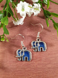 Handpoured Resin Elephant Earrings