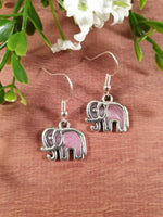 Handpoured Resin Elephant Earrings