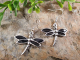 Handpoured Resin Dragonfly Earrings