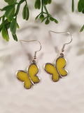 Handpoured Resin Butterfly Earrings