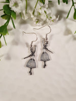 Handpoured Resin Ballerina Earrings