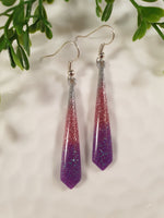 Handpoured Resin Dangle Earrings