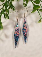 Handpoured Resin Dangle Earrings