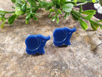 Handpoured Resin Elephant Stud Earrings