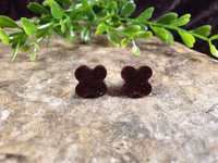 Handpoured Resin Flower Stud Earrings