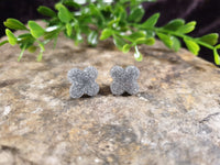 Handpoured Resin Flower Stud Earrings