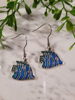 Handpoured Resin Fish Earrings