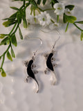 Handpoured Resin Gecko Earrings