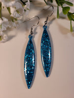 Handpoured Resin Dangle Earrings