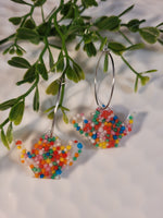 Handpoured Resin Tea Pot Statement Earrings