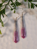 Handpoured Resin Dangle Earrings