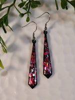 Handpoured Resin Dangle Earrings