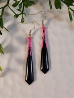 Handpoured Resin Dangle Earrings