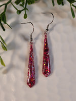 Handpoured Resin Dangle Earrings