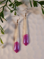 Handpoured Resin Dangle Earrings