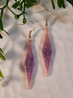 Handpoured Resin Dangle Earrings