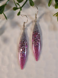 Handpoured Resin Dangle Earrings