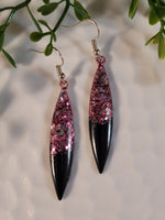 Handpoured Resin Dangle Earrings