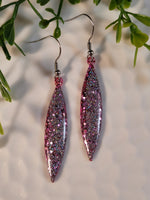 Handpoured Resin Dangle Earrings