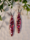 Handpoured Resin Dangle Earrings