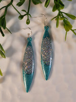 Handpoured Resin Dangle Earrings