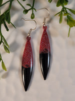 Handpoured Resin Dangle Earrings