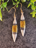 Handpoured Resin Dangle Earrings