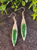 Handpoured Resin Dangle Earrings