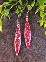 Handpoured Resin Dangle Earrings