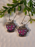 Handpoured Resin Cup Earrings