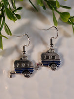 Handpoured Resin Caravan Earrings