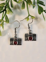 Handpoured Resin Camera Earrings