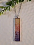 Handpoured Resin Handpainted Necklaces