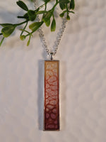 Handpoured Resin Handpainted Necklaces