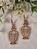 Handpoured Resin Perfume Bottle Earrings