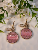 Handpoured Resin Perfume Bottle Earrings