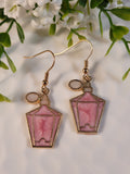 Handpoured Resin Perfume Bottle Earrings