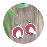 Handpoured Resin Little Birdy Earrings