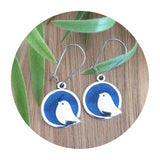 Handpoured Resin Little Birdy Earrings