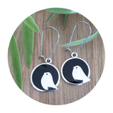 Handpoured Resin Little Birdy Earrings