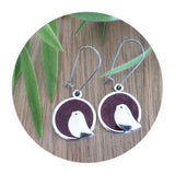 Handpoured Resin Little Birdy Earrings