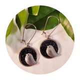 Handpoured Resin Little Birdy Earrings